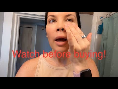 Honest review of Josie maran tinted moisturizer