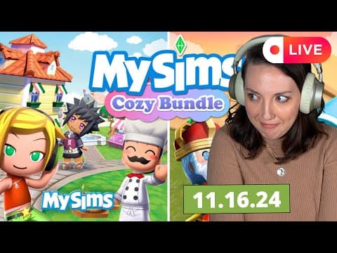 LIVE: MySims Cozy Bundle IS HERE!!! First Impressions!