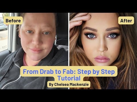 Makeup Tutorial  for Beginners | Drab to Fab Make Up Transformation Step by Step