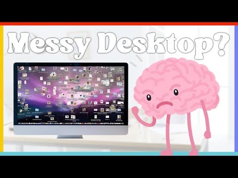 Boost Productivity: Custom Desktop Organization Using Canva