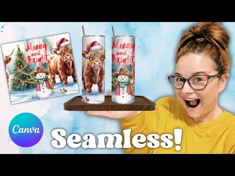 How to Make Perfect Tumbler Wraps in Canva – Step-by-Step Tutorial