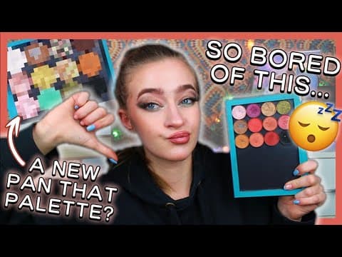 I'M BORED OF MY PAN THAT PALETTE ALREADY - SO I NEED TO CHANGE THINGS UP! #panthatpalette #eyeshadow
