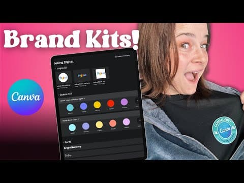 Canva Brand Kits = Faster, Easier Design! Here's How…