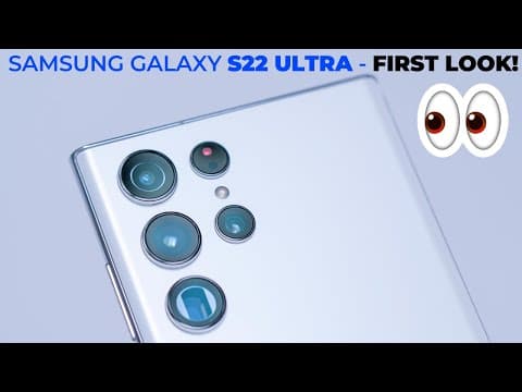 Samsung Galaxy S22 Ultra - Phantom White - 1st Look & Unboxing!