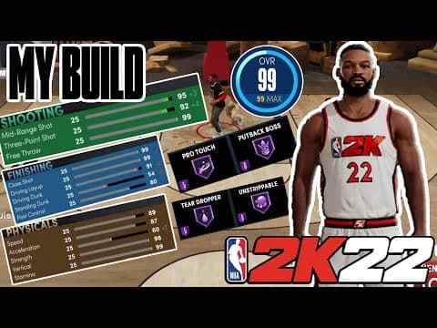 Creating My 1ST BUILD NBA 2K22 (NEXT GEN )