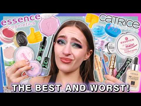 The 5 Best And Worst Makeup Products From Essence And Catrice!! (don't waste your money!!)