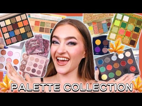 My Fall/Autumn Eyeshadow Palette Collection!! (the only palettes you need!)