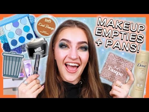 February Project Pan Round Up! Makeup Empties and Pans!