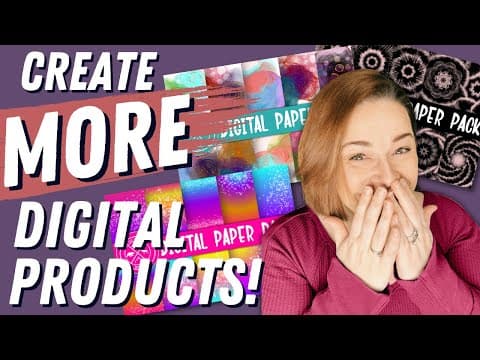 Fun ways to use Digital Paper to create Digital Products!