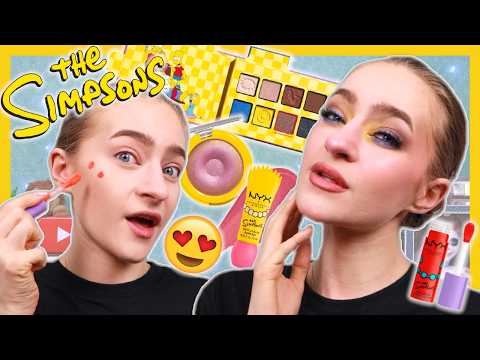 The New NYX X The Simpsons Makeup Collection Was NOT What I Expected?! (review and swatches)