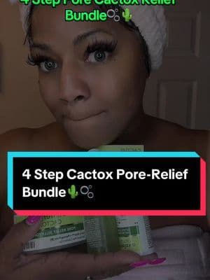 The best bundle I’ve had in a long time!! My pores have diminished and it has helped my quality of life so much! If you want glowing, even, healthy skin, then you need this bundle. Grab yours today🌵 #cactoxporerelief #drmelaxin #cactoxsoap #cactoxporerelief #tiktokshopmusthaves @Dr.Melaxin 🫧🌵