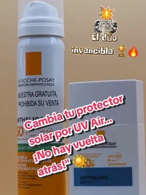 ¿Piel protegida y lista para brillar? ✨ Con el Crew Anthelios de @larocheposay ¡no hay vuelta atrás! 😎 Les comparto mi experiencia con este dúo invencible: Anthelios UV Air para mi rutina diaria y la Bruma Invisible para reaplicar sobre el makeup sin arruinar nada. ☁️ Es tan ligero como el aire y perfecto para controlar el brillo todo el día. 🧡 ¿Cuál de estos dos es tu favorito para ganarle la batalla al sol? Cuéntame en los comentarios 👇✨ #NoHayVueltaAtras #TanLigeroComoElAire #Publicidad #LaRochePosay #Anthelios @La Roche-Posay