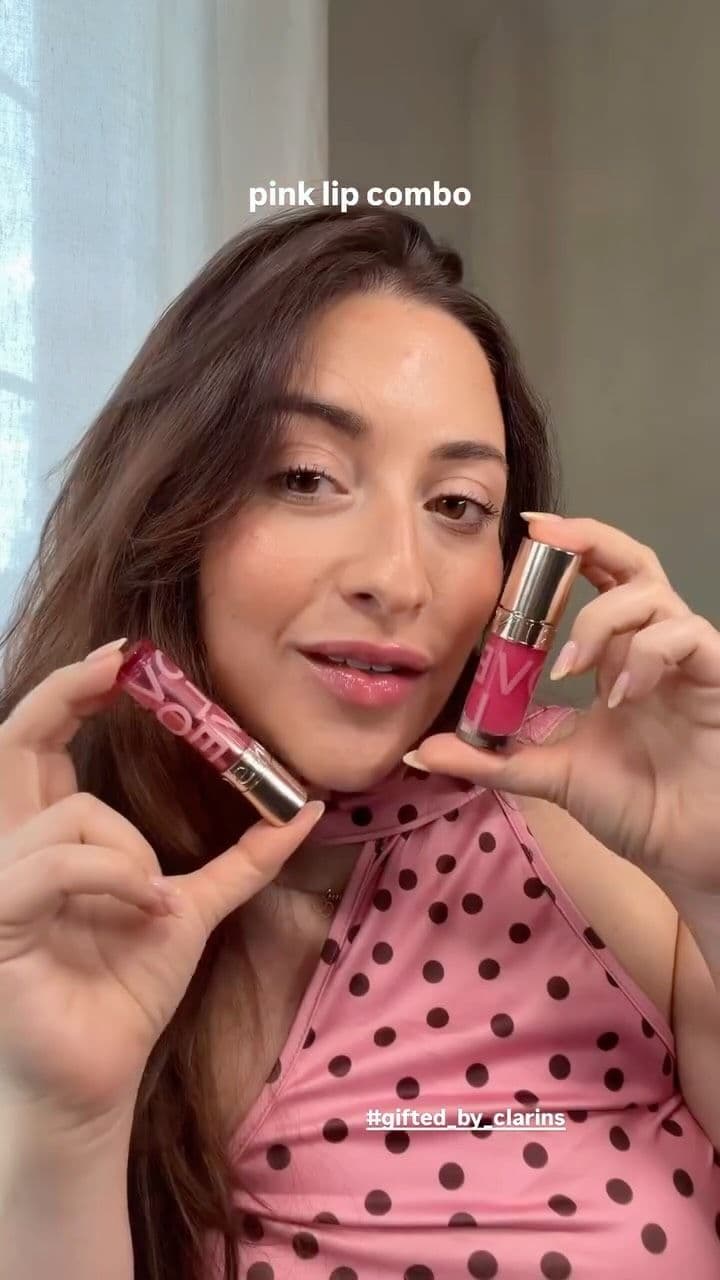 gifted by Clarins
dreamy pink lip combo😮💨🩷 feeeeeeling in love✨✨✨
@clarinsusa