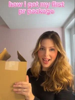 how i got my first pr package! @agcare1989 #agcare #giftedbyagcare #prpackage