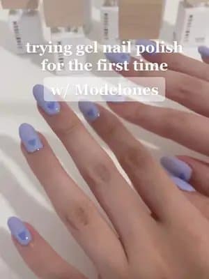 not having to wait for polish to dry is LIFE CHANGING 😩. Check out @Modelones Official for their products <3 #modelones #nails #nailpolish #nailart #nailtutorial #nailinspo #gelnails #gifted
