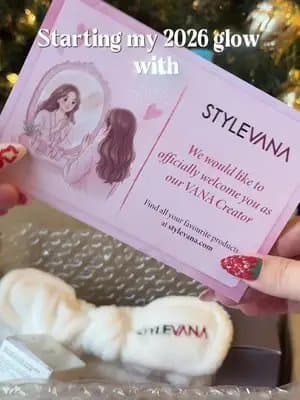 Starting my 2026 glow with STYLEVANA ✨ 100% authentic products, Real K-Beauty. Unreal prices! Link in my bio 24% discount code: INF10CRSTNAS @Stylevana @Stylevana Influencers #stylevanainfluencers #stylevana #vanafamily #glowwithsv #vanateam
