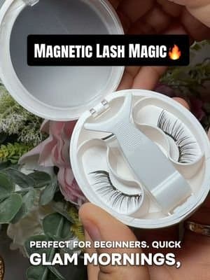 Yes — no glue needed ✔️ Yes — no magnetic eyeliner ✔️ Yes — they’re reusable ✔️ If you want stress-free lashes, this is your sign. 👉 Get yours now😎✨ #MagneticLashes #EasyGlam #BeautyHacks #loomlooplashes ##tiktokmademebuyit @Loom Loop