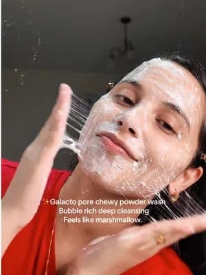 Poreless skin in 5 steps 🫧 using Galacto pore line from SAM’U ✨ 💫 @samu_official @SAM’U Product from : @Lewkin Use my code: POOZA for 40% saving 💰💸 Product: 🍀Galacto pore water full- cleansing oil. 🍀Galacto pore chewy powder wash. 🍀Galacto pore O2 Toner. 🍀Galacto pore serum. 🍀Galacto pore care cream. #creatorsearchinsights #lewkin #samu #kbeauty #pore #koreanskincare #fyp #fyppppppppppppppppppppppp #viral #pr #collab #skincare #nightskincare #skincareroutine