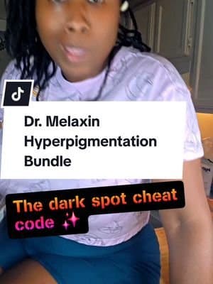 Dr. Melaxin really put the whole holy trinity—Kojic Acid, Turmeric & Tranexamic Acid—in one set. Clear up that skin tone without spending hundreds. Or keep praying over 5 separate bottles… that’s your business! 🤷🏾♀️ #drmelaxin #hyperpigmentation #tiktokshopcybermonday #tiktokshopblackfriday