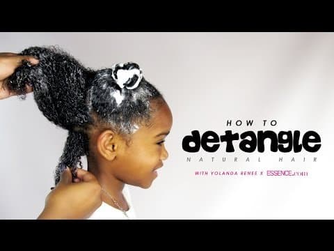 ESSENCE KIDS | Detangling Natural Hair 101