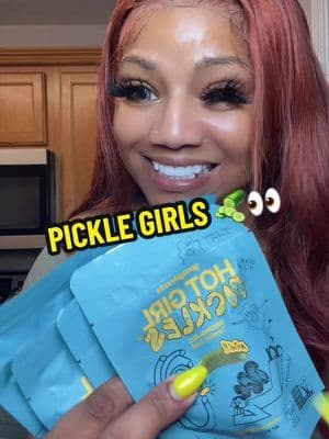 A whole jar is doing too much 😂🥒 Mini pickles in grab-n-go pouches! Which one you picking?!👀🔥 #hotgirlpickles #Goodgirlsnacks #picklelover #tiktokshopblackfriday #discoveryourgift @Good Girl Snacks