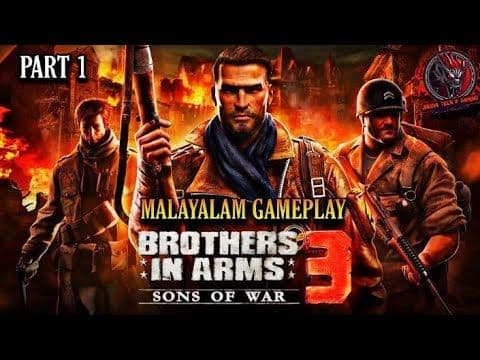 Brothers In Arms Gameplay malayalam
