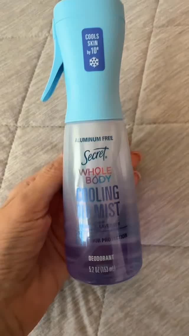 This is such a refreshing whole body deodorant mist. It’s designed for all over use, and provides 24 hour odor protectio