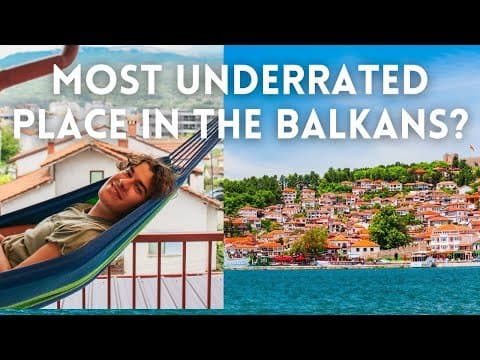 LAKE OHRID First Impressions | North Macedonia Vlog