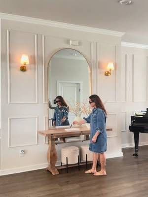 Comment ‘LINK’ if you like to see the inspo. Styling my entryway has been my newest obsession — simple pieces, warm textures, and that @Wayfair charm that just makes everything feel cozy. Connect with me @irene_lovetolive for more styling ideas 💡. #ad #wayfair #wayfaircreator #wayfairelevate #entrywaydecor