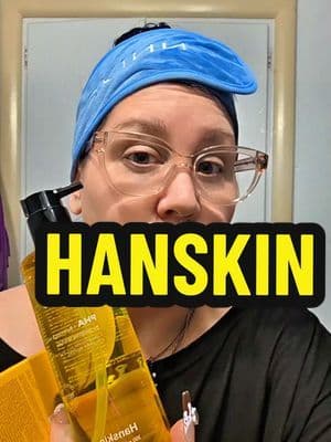 Hanskin Pore cleansing oil! It smells amazing and look at my skin! #hanskin #porecleansing #PaidPartnership #HolidayHaul #TikTokHolidayHaul