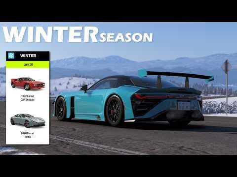 🔴New Winter Playlist Update | Forza Horizon Live
