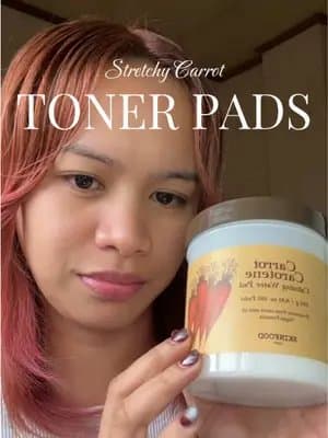 This toner pad is amazing! β
Stretchy and calms the whole face! No wonder why koreans love this π€π #goviralwithskinfoodchallenge #skinfoodcarrotpad #skinfood #stretchypad #tiktokmademebuyit @skinfood_global