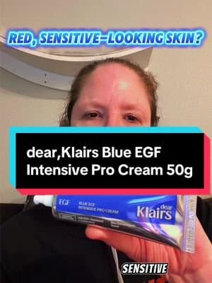 💙 My cheeks tend to look red and blotchy, so I’m excited to explore @dear, Klairs Blue EGF Intensive Pro Cream 50g! Formulated with EGF 10ppm, 3% panthenol, and guaiazulene to support hydration and the skin’s moisture barrier. 💖 If you’re interested, I’ve linked it below. 🛍️ Please like, save, share & follow me for more beauty tips! 💖 I’m not a medical professional. Individual results may vary. #dearKlairs #Skincare #ShopWithConfidence #TikTokShopBlackFriday #TikTokShopCyberMonday