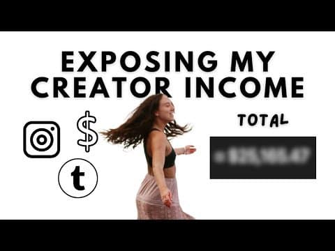 How Much I Made as a Content Creator in 2024: Income From 3 Years!