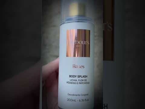 O Body Splash Roses da Barbour's entrega tudo! Barbour's Beauty ✨ #bodysplash #perfume