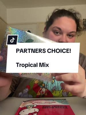 PARTNERS CHOICE! Tropical Mix #tiktokmademebuyit #summersale #hellokittystickerbook #stickerbook #sanrio