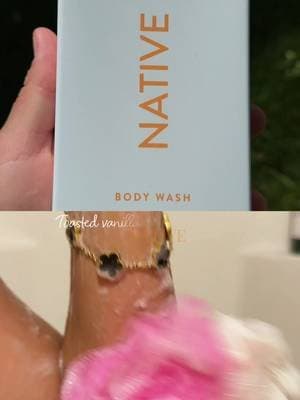 A rich and cozy body wash with warm notes of toasted vanilla and sweet honey.it gently cleanses without drying out the skin #complimentary #GiftedByNative #NativeToastedVanillaHoneyBodyWash @influenster @Native