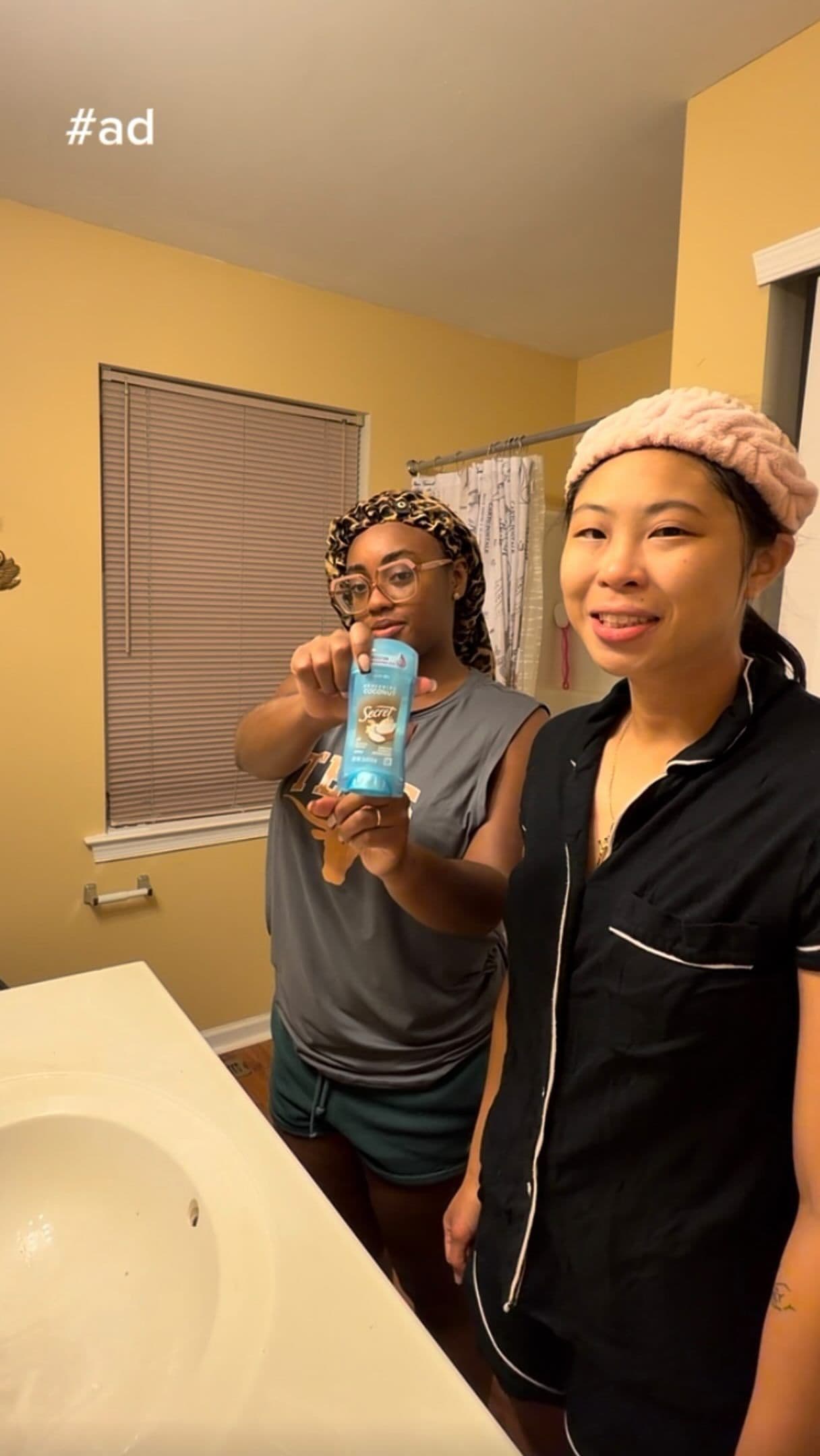 #SecretDeoPartner @secretdeodorant smells better than a $200 perfume 🥥 we out the door smelling good and feeling confid