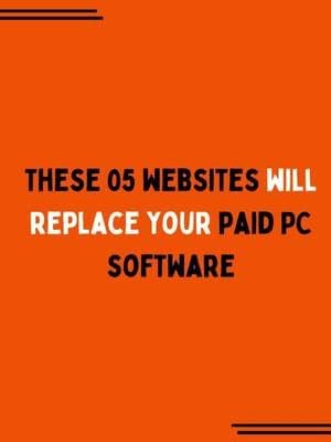 These 05 websites will replace your paid PC software 1. Photopea A free web-based photo and graphics editor, Photopea replaces Adobe Photoshop and Illustrator. Edit images, create illustrations, design for the web, or convert between image formats. 2. RemoveBG RemoveBG effortlessly remove the background from any image in just a few clicks. 3. Durable ( AI Website Builder ) Build a website in 30 seconds with AI. Now generates an entire website with images and copy in seconds. 4. Nero AI Use this AI enlarge, improve and clean up your photos. This tool helps you increase image resolution without losing quality. 5. Ezgif Check out Ezgif for multiple useful features: β’ Image optimizer β’ Video to GIF β’ Image converter Follow @rodman.ai for more ChatGPT & AI content π€ Follow @rodman.ai Follow @rodman.ai Follow @rodman.ai Follow @rodman.ai β #websites #paid #pc #ai #chatgpt #gpt3 #business #businessstrategy #onlinebusiness #techstartup #entrepreneurship #aitools