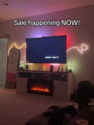 Aura Backlight Sale! This is the perfect gift or gift for yourself 😅 seriously though i love it. Code: AURACRE5OFF #tiktokshopcybermonday #tiktokshopblackfriday #tvbacklight #ledbacklight #movienight #giftsforhim #homedecor