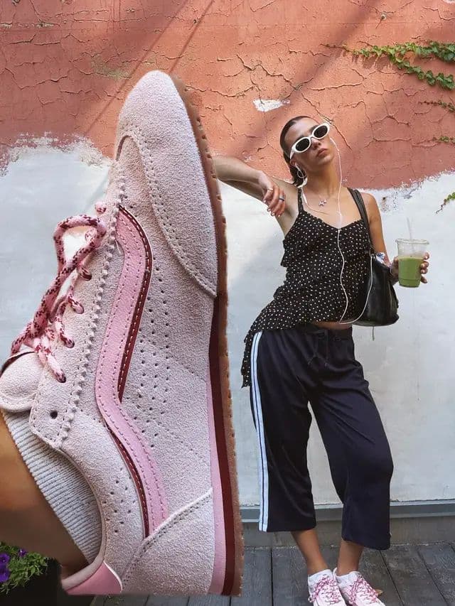 #ad x new Lowpros are available on @vans website!! Check em out ⭐️ #vanspartner . . shoes: @vans coffee shop: @cafesteam