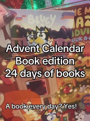 24 days of reading Bluey style? Advent calendar must have! #tiktokshopblackfriday #tiktokshopfalldealsforyou #adventcalendar #bluey #creatorsearchinsights