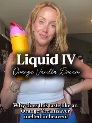 Not me getting emotional over a hydration packet 😭🍊 This literally tastes like my childhood summers in a cup. #creatorsearchinsights #dealsforyouday #dealsforyoudays #deals #liquidiv #hydration #TikTokMadeMeTryIt #hydrationhack #orangecreamdream #nostalgiadrink #creamsaverenergy #TikTokShopFinds #hydrationgoals #flavorcore #tiktokmademebuyit #fyp #viral