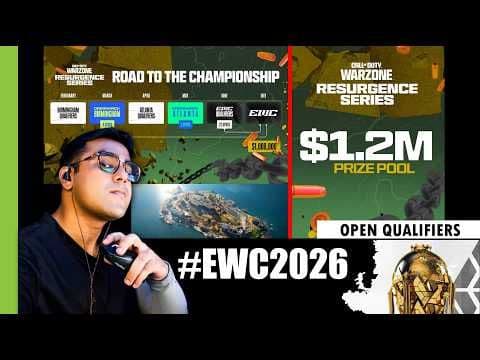 Esports World Cup (Qualified for APAC Finals) | WARZONE INDIA | Call of Duty #ewc