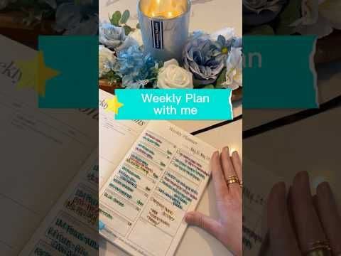 The Ultimate Weekly Planning System for Busy Lives #productivitytips #weeklyreset