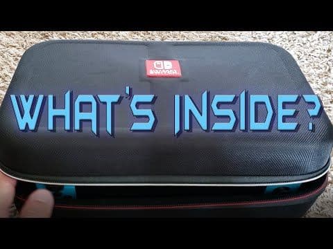 WHAT'S INSIDE MY NINTENDO SWITCH TRAVEL BAG? | 2019