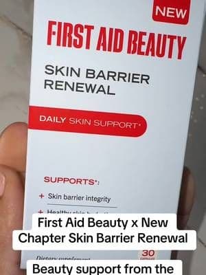 This daily supplement is designed to complement a balanced wellness and skincare routine, with astaxanthin featured in the formula. 💊✨ An easy addition for anyone who loves an inside-and-out beauty routine. #FirstAidBeauty #NewChapter #BeautySupplement #WellnessRoutine #TikTokShop