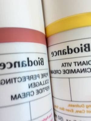 Biodance Pore Perfecting Collagen Peptide Cream Biodance Radiant Vita Niacinamide Cream #beauty #tiktokshop #skincare #biodance #koreanskincare @Biodance Store @Biodance Store US