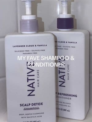 Soft, clean, and refreshed! The Native Lavender Cloud & Vanilla shampoo, and conditioner left my hair feeling so nice and it smelt amazing💜 @influenster @Native #complimentary #GiftedByNative #LavenderVanillaScalpDetox #haircareroutine #summerwins