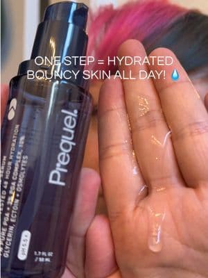 @Prequelskin Deep hydration serum for dry, sensitive skin 💧 Polyglutamic acid + glycerin = plump, glowing, barrier-supported skin without heaviness. Perfect for everyday glass-skin hydration. #tiktokshopsparkcreator #GlassSkinRoutine #prequel #sensitiveskincare #tiktokshopcreatorpicks